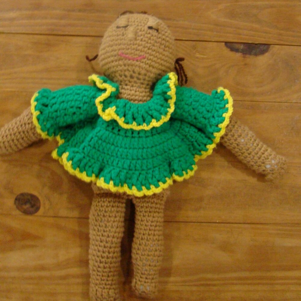 Vintage Handmade Doll CIrca 1930